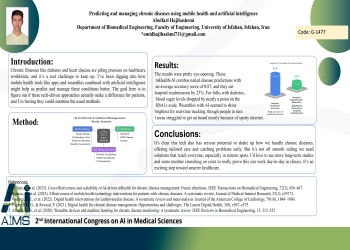 Predicting and managing chronic diseases using mobile health and artificial intelligence