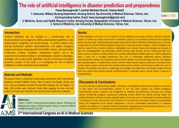The role of artificial intelligence in disaster prediction and preparedness