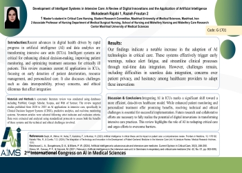 Development of Intelligent Systems in Intensive Care: A Review of Digital Innovations and the Application of Artificial Intelligence