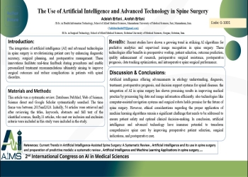 The Use of Artificial Intelligence and Advanced Technology in Spine Surgery