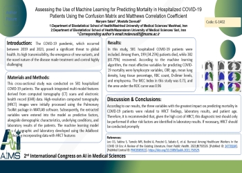 Evaluating the Application of Machine Learning in Predicting the Mortality of Hospitalized COVID-19 Patients Using the Confusion Matrix and the Matthews Correlation Coefficient
